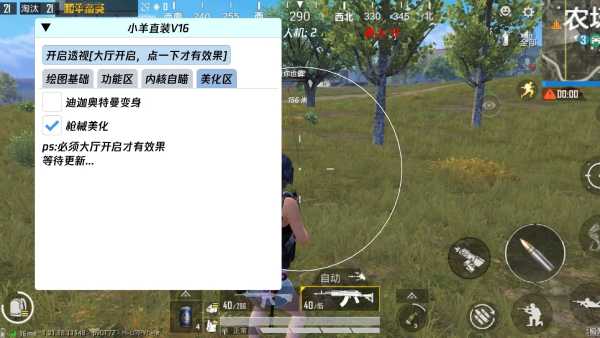 和平精英《向日葵》外挂